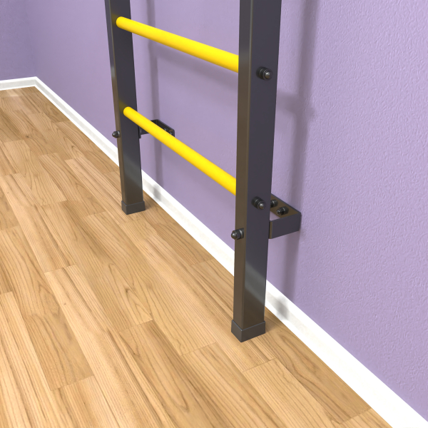 Шведская стенка «LittleSport» Graphite Pull-Up 2.0 желтые ступени