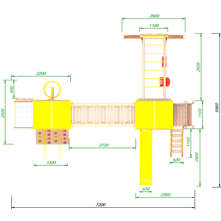 Детская площадка Пикник «Оптимус» Кракен