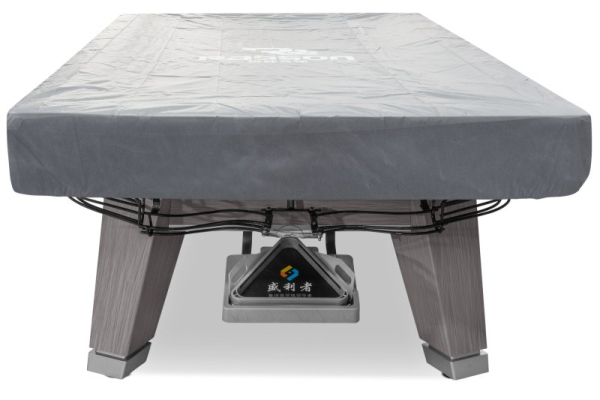 картинка Стол / пул "Rasson Acurra" 9 ф (серый, сланец 25 мм) в комплекте с плитой, аксессуары + сукно от магазина Лазалка