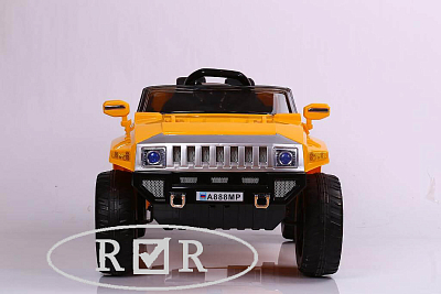 Электромобиль детский RiverToys Hummer A888MP (желтый) с дистанционным управлением