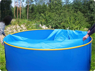 картинка Пленка для круглых бассейнов 3.4х1.0м ГарденПласт от магазина БэбиСпорт