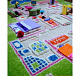 картинка Игровой 3D Ковер "ИГРОВОЙ ДОМИК" (80*100 см) зеленый от магазина БэбиСпорт