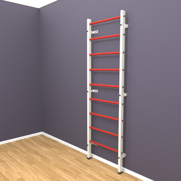 Шведская стенка "LittleSport" (белый*красный)